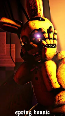 Spring Bоnnie ( Бонни) аниматроник Five Nights at Freddy's в  интернет-магазине Ярмарка Мастеров по цене 7600 ₽ – O8JQIBY | Мягкие  игрушки, Орел - доставка по России