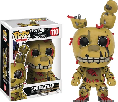 Аниматроник Спрингтрап (Springtrap) из Five Nights At Freddy s Funko POP  Game (аналог) (ID#87870703), цена: 13 руб., купить на Deal.by