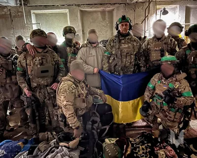 Командующий ССО Украины Виктор Хоренко посетил в Бахмут