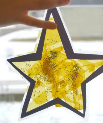 Star Christmas Ornament Craft for Preschoolers - Life Over C's