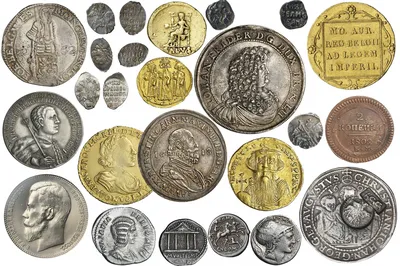 Картинки древних монет