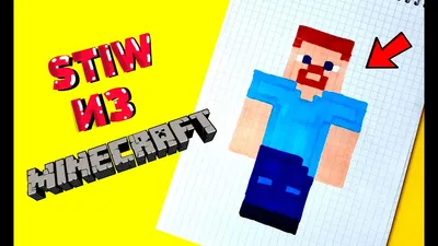 Плакат \"Майнкрафт Стив/ Minecraft\" 120х75 см для Кенди - бара  (Тематический) - (ID#1020836979), цена: 250 ₴, купить на Prom.ua