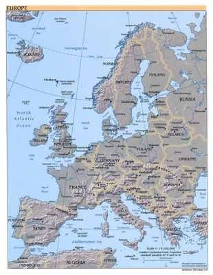 Страны Европы