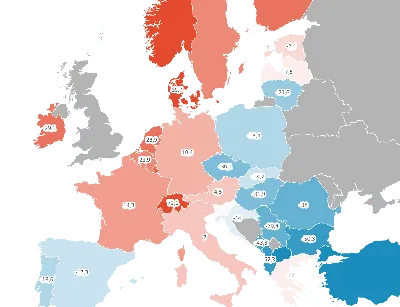 ТОП-10 стран Европы с наибольшим количеством отмененных рейсов | Ассоциация  Туроператоров
