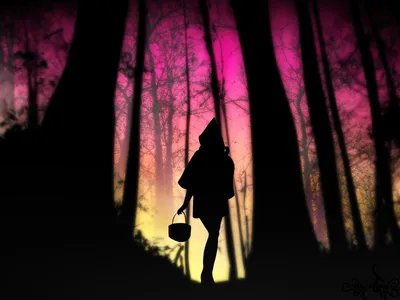 заколдованный лес сумерки темные силуэты деревьев среди таинственного  свечения и тумана 3d цифровое искусство, страшный лес, тайна, таинственный  фон фон картинки и Фото для бесплатной загрузки
