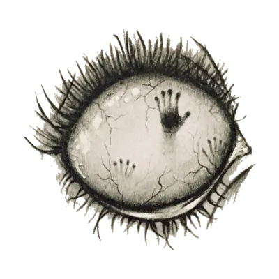 Огромные, страшные глаза смотрят в …» — создано в Шедевруме