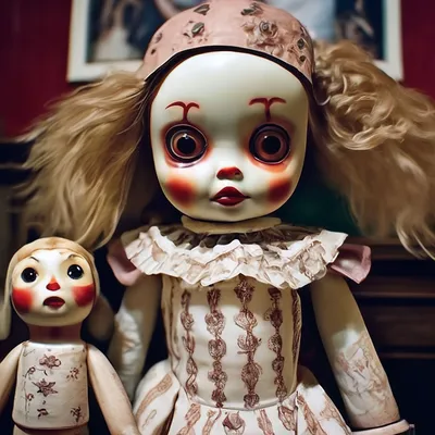 Купить Кукла-призрак, страшный дом с привидениями, на батарейках, с  голосовой активацией | Joom