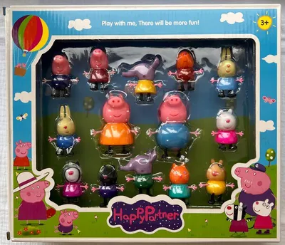 Купить королевская семья Свинка Пеппа Пеппы Peppa Pig, цены на Мегамаркет