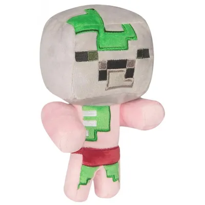 Мягкая игрушка Майнкрафт \"Маленький свинозомби\" Baby Zombie Pigman 18см