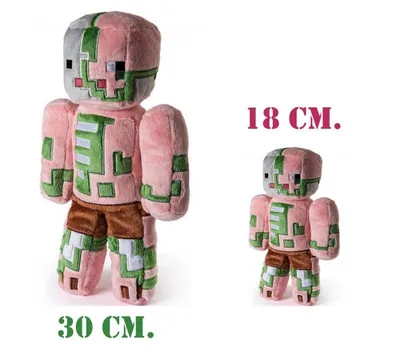 Игрушка MineCraft 18-30 см. Zombie Pigman Свинозомби майнкрафт: 189 грн. -  Мягкие животные Черкассы на Olx