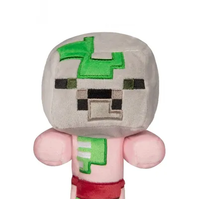 Мягкая игрушка Майнкрафт \"Маленький свинозомби\" Baby Zombie Pigman 18см