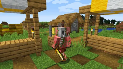 Почему в Minecraft 1.16 свинолюди превратились в пиглинов · MinecraftMain.Ru