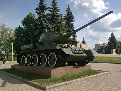 15 лучших фотографий с Т-34 - История России в фотографиях