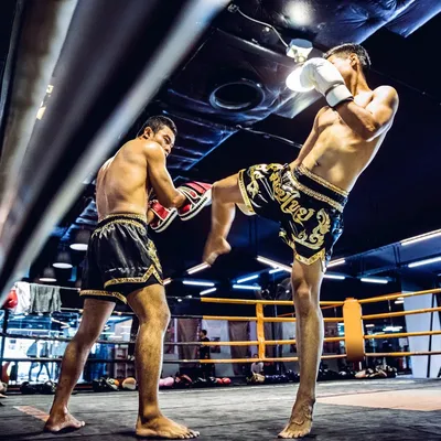 Урок тайского бокса, пробная тренировка, подарочные сертификаты