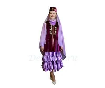 Татарский национальный костюм в прокат за 500 рублей, размер 44-54