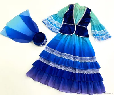 Татарский народный костюм для девочки