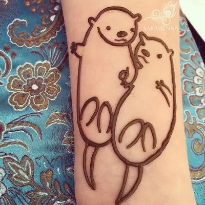 Мужские татуировки на руке хной (Фото) - trendymode.ru
