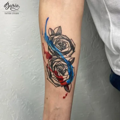 Bold Rose Tattoos