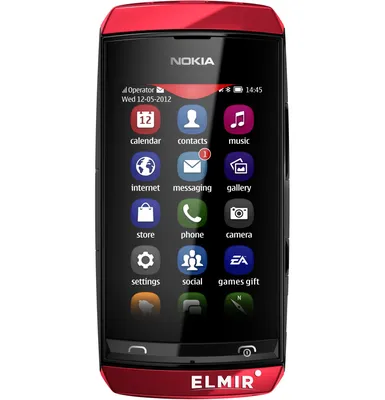 Мобильный телефон Nokia 306 Red купить | ELMIR - цена, отзывы,  характеристики