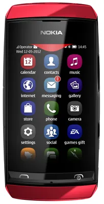 Nokia Asha 305 (Red) купить в интернет-магазине: цены на мобильный телефон  Asha 305 (Red) - отзывы и обзоры, фото и характеристики. Сравнить  предложения в Украине: Киев, Харьков, Одесса, Днепр на Hotline.ua