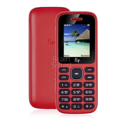 Мобильный телефон Fly FF 188 красный купить - цена в интернет-магазине  Brain Smart Симферополь, Крым