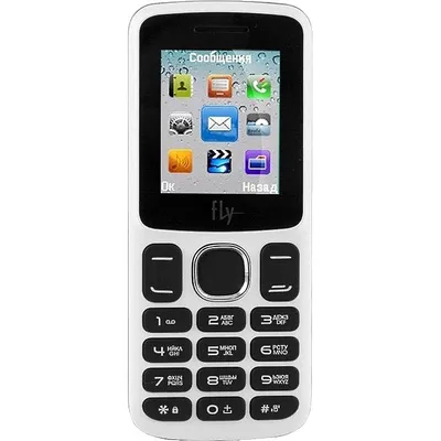 Мобильный телефон Fly F+ Flip 1 2.4\" (Черный) (id 75622009), купить в  Казахстане, цена на Satu.kz