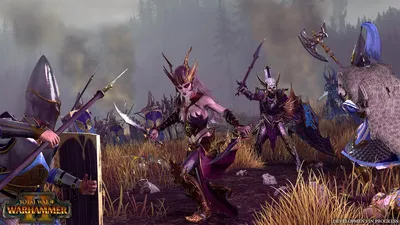 Total War: Warhammer 2 - Линейка юнитов Темных Эльфов