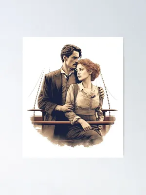 Titanic Jack and Rose\" Photographic Print for Sale by yourfaves. shop |  Redbubble