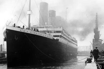 Крушение лайнера \"Титаника\" в 1912 году