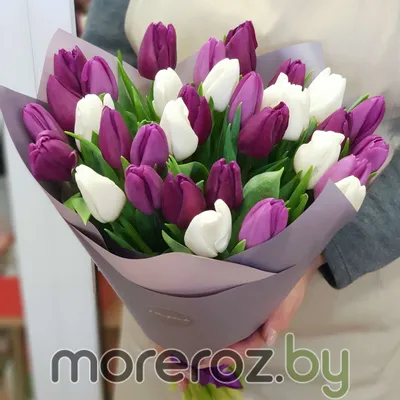 Кейт: белые тюльпаны в шляпной коробке по цене 6245 ₽ - купить в RoseMarkt  с доставкой по Санкт-Петербургу