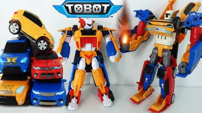 Тритан, робот - трансформер тобот 3 в 1, сине-красный