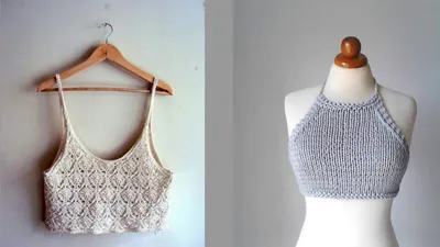 Вязание спицами летних топиков, туник и кофточек (knitting). - YouTube