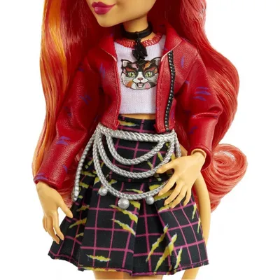 Лялька Монстер Хай Торалей Страйп Monster High Toralei Stripe Fashion Doll  Sweet Fangs Mattel HHK57 за ціною 1 690 грн в інтернет-магазині MattelDolls