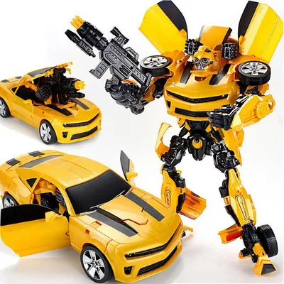 Подарочный набор роботы трансформеры Бамблби и Оптимус прайм / BAZUMI -  купить с доставкой по выгодным ценам в интернет-магазине OZON (589871943)