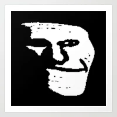 Trollface PNG transparent image download, size: 894x894px