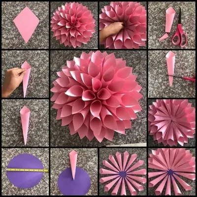 Выездной мастер-класс по созданию цветов из гофрированной бумаги
