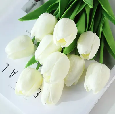 Букет искусственных цветов, Тюльпаны, PR2, 41 см купить в Минске: недорого,  в рассрочку в интернет-магазине Емолл бай