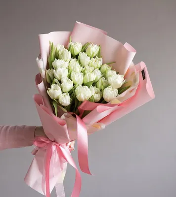Букет тюльпанов «С 8 марта!» - купить по выгодной цене в Йошкар-Оле
