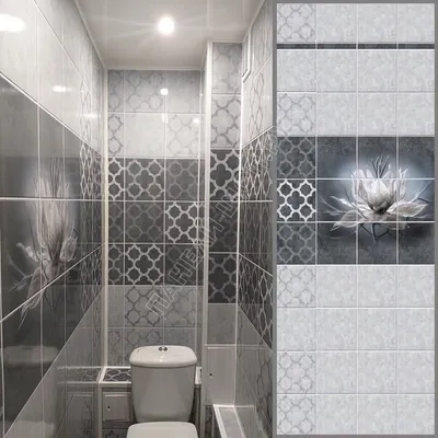 Фото интерьера, Гостевой туалет площадью 2 кв.м. в стиле Классическая.  Проект Гостевой туалет -… | Современный дизайн ванной, Современная ванная,  Современный туалет