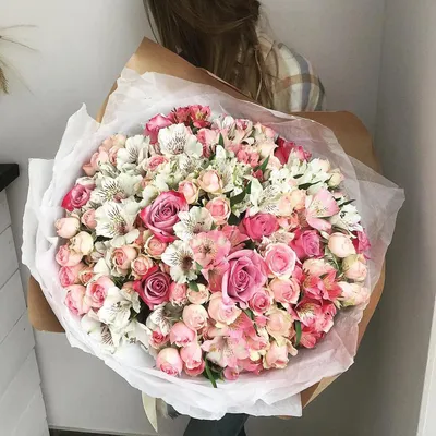 Цветы искусственные \"Роза Амория\" 7х62 см, светло-розовый (2 шт) -  РусЭкспресс