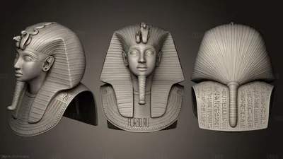 Посмотрите на «оживленное» лицо фараона Тутанхамона