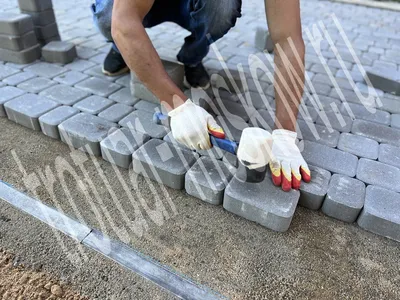 Укладка тротуарной плитки под ключ по лучшей цене в Москве – МосТротуар