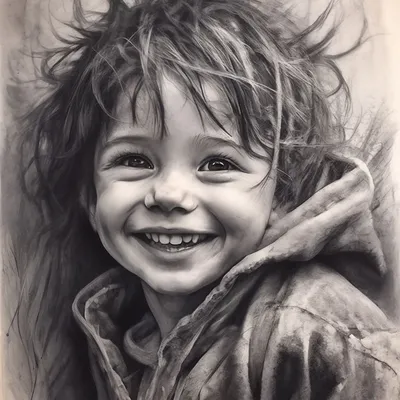 Портрет Счастливый Маленькая Девочка. Улыбка Ребенка Фотография, картинки,  изображения и сток-фотография без роялти. Image 35801880