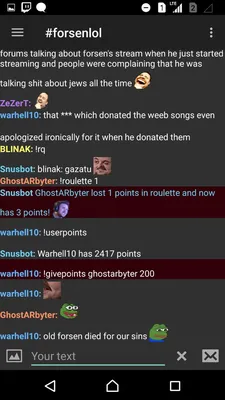 Twitch-Chat Simple Android Twitch Chat Applica @codeKK AndroidOpen Source  Website