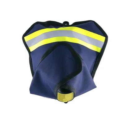 Чехол для панорамной маски дыхательного аппарата (СИЗОД) пожарного (цвет -  синий)
