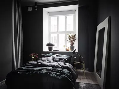 Комната в черном цвете (54 фото)