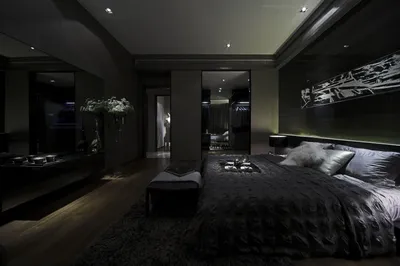 5 потрясающих спален в черном цвете (понравятся всем) | ivd.ru