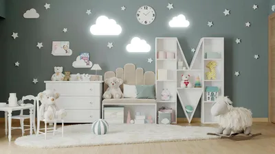 Корпусная мебель в детскую комнату для 2 девочек от «Mamka™»