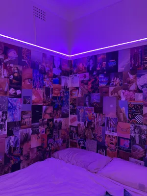 Дизайн комнаты в фиолетовом стиле: 89 фото