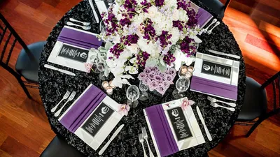 Свадьба в фиолетовом цвете – 7 сочетаний от Wedding Blog